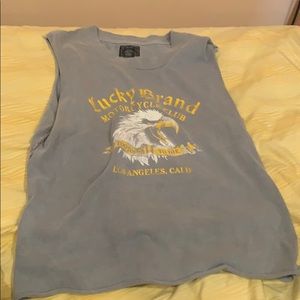 😎VINTAGE LUCKYBRAND MUSCLE TEE (Will Sterilize)😎